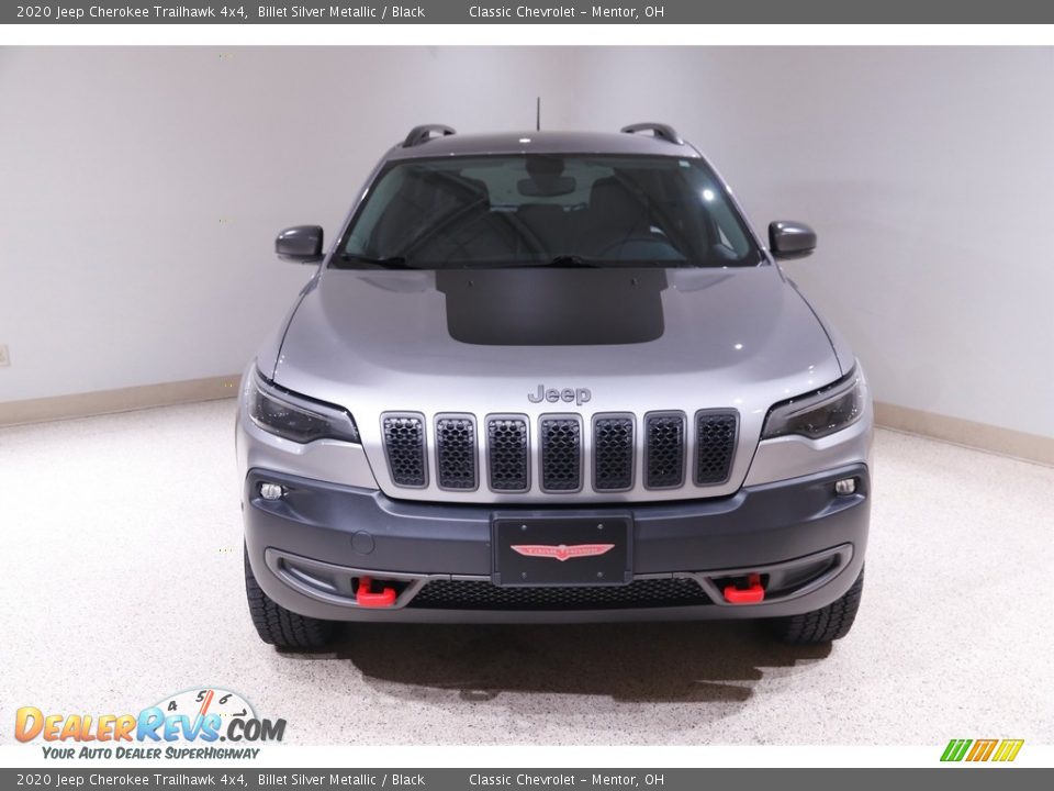 2020 Jeep Cherokee Trailhawk 4x4 Billet Silver Metallic / Black Photo #2