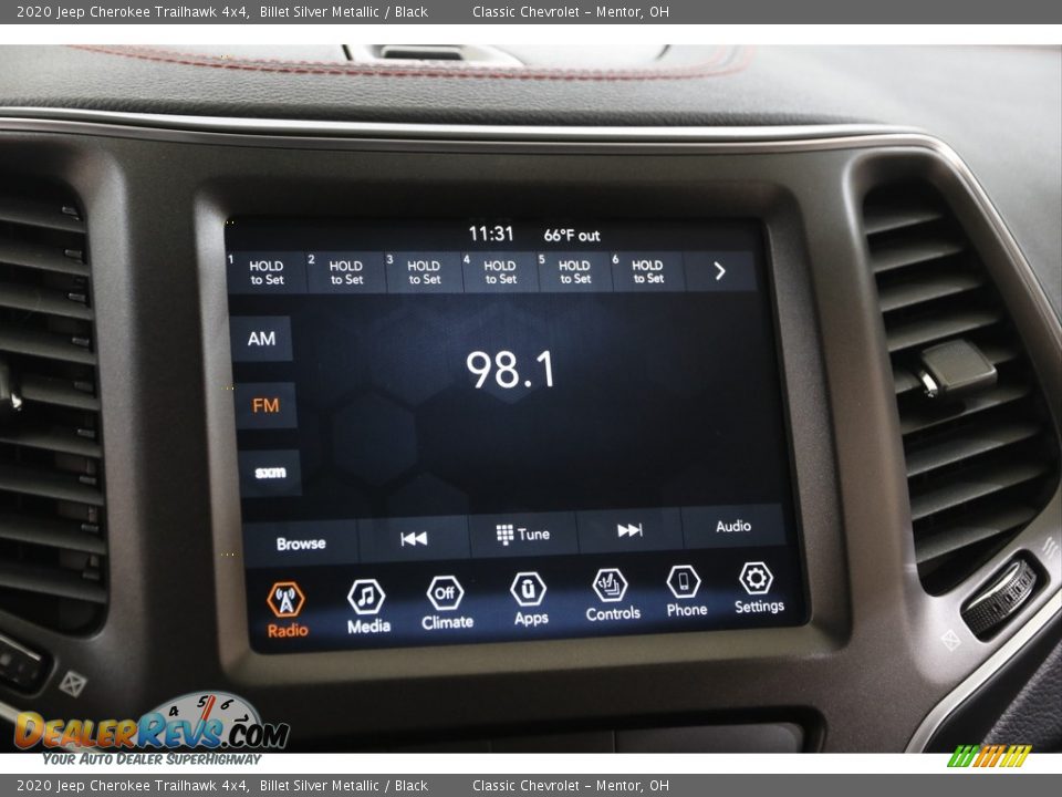 Audio System of 2020 Jeep Cherokee Trailhawk 4x4 Photo #10