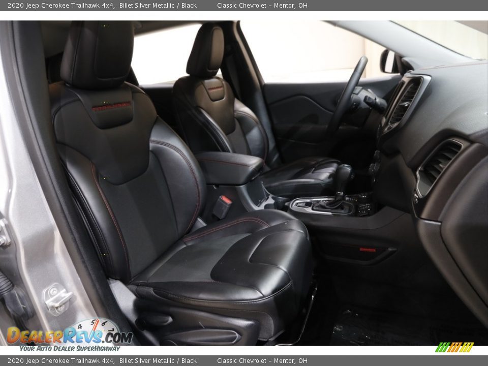 Front Seat of 2020 Jeep Cherokee Trailhawk 4x4 Photo #16