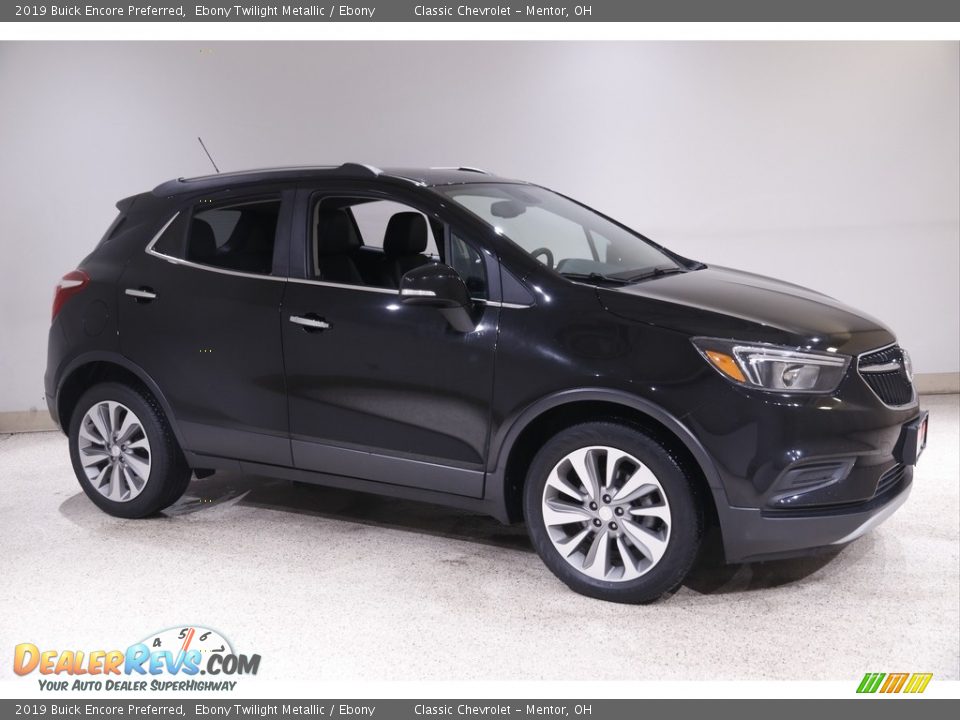 2019 Buick Encore Preferred Ebony Twilight Metallic / Ebony Photo #1