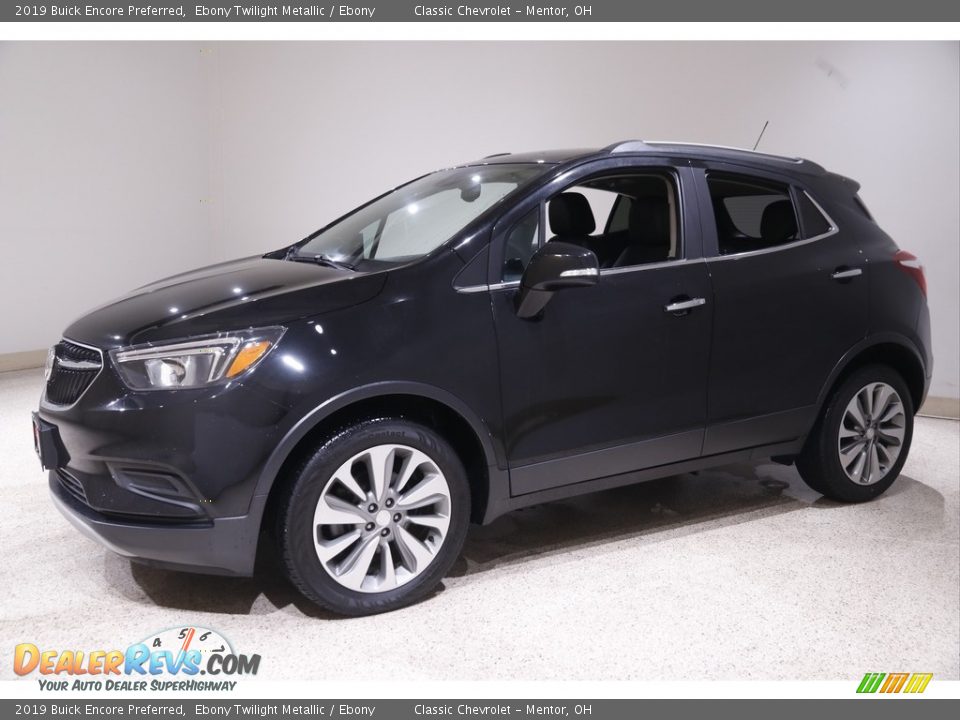 2019 Buick Encore Preferred Ebony Twilight Metallic / Ebony Photo #3
