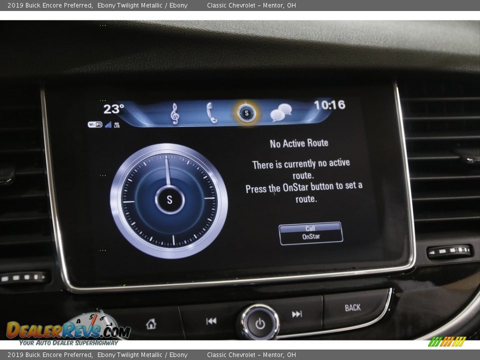 2019 Buick Encore Preferred Ebony Twilight Metallic / Ebony Photo #12