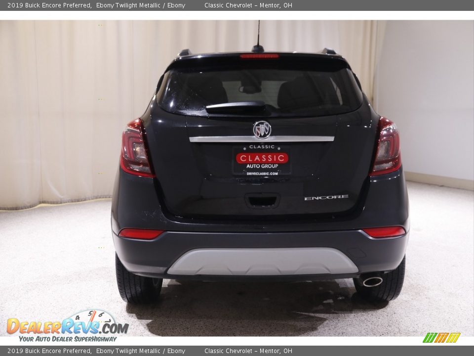 2019 Buick Encore Preferred Ebony Twilight Metallic / Ebony Photo #17