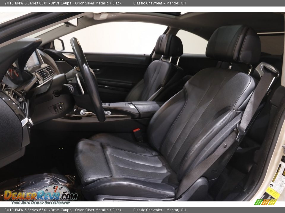 Front Seat of 2013 BMW 6 Series 650i xDrive Coupe Photo #5