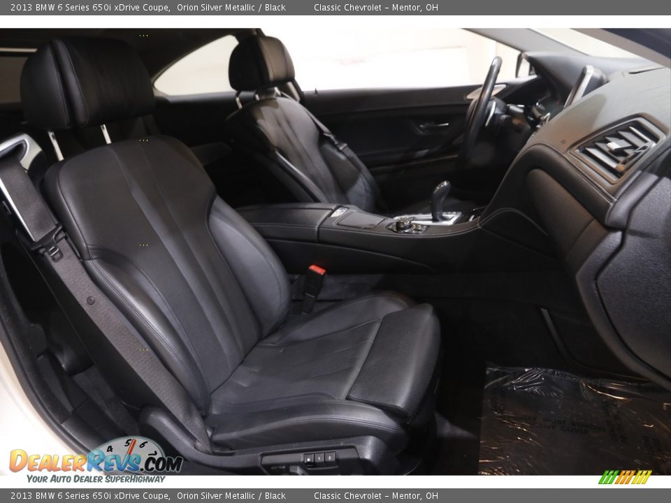 Front Seat of 2013 BMW 6 Series 650i xDrive Coupe Photo #17