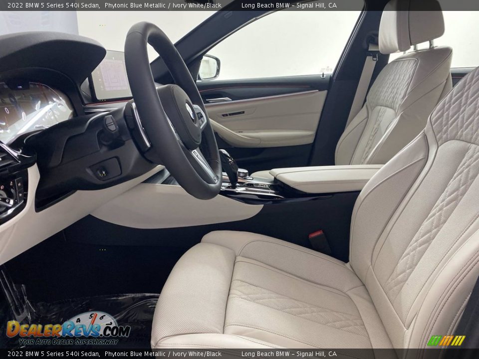 Front Seat of 2022 BMW 5 Series 540i Sedan Photo #13