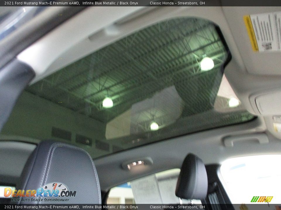 Sunroof of 2021 Ford Mustang Mach-E Premium eAWD Photo #19