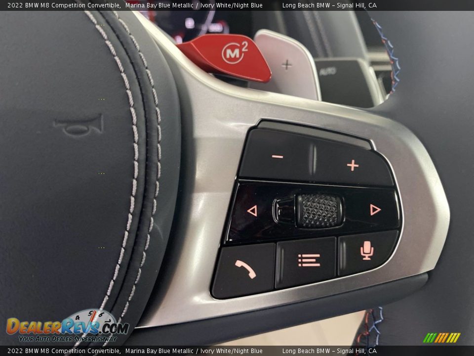 2022 BMW M8 Competition Convertible Steering Wheel Photo #16