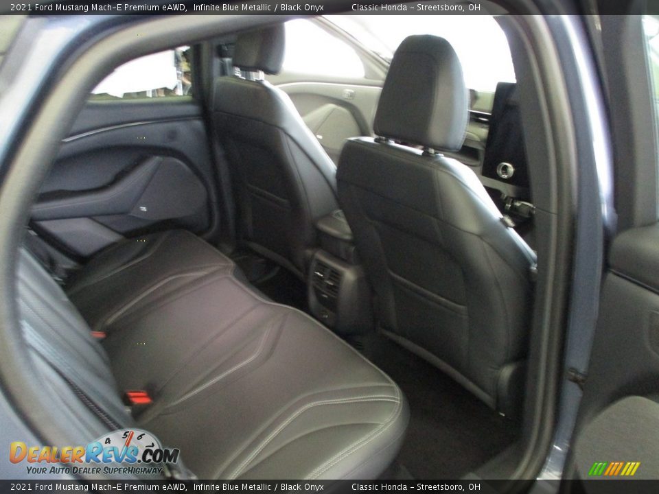 Rear Seat of 2021 Ford Mustang Mach-E Premium eAWD Photo #22