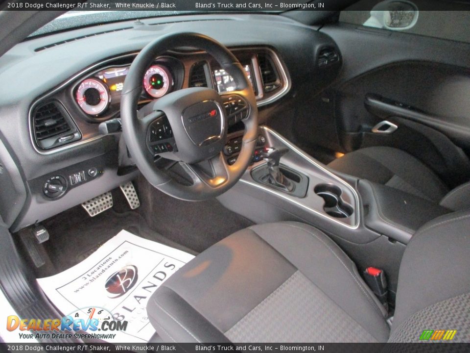 2018 Dodge Challenger R/T Shaker White Knuckle / Black Photo #7