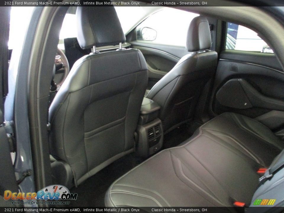 Rear Seat of 2021 Ford Mustang Mach-E Premium eAWD Photo #27