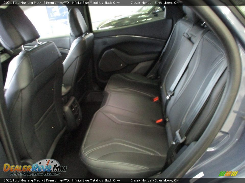 Rear Seat of 2021 Ford Mustang Mach-E Premium eAWD Photo #28