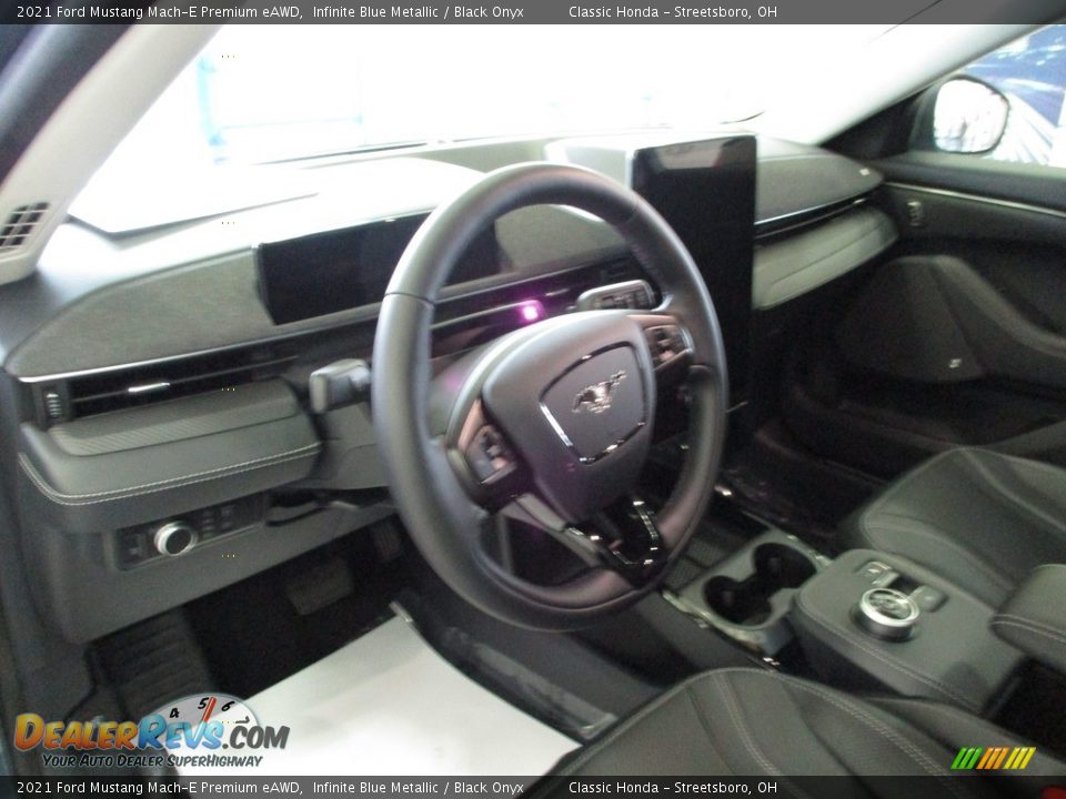 Dashboard of 2021 Ford Mustang Mach-E Premium eAWD Photo #30