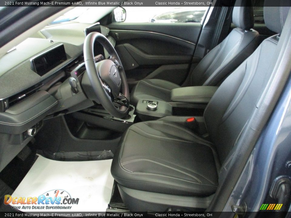 Black Onyx Interior - 2021 Ford Mustang Mach-E Premium eAWD Photo #31