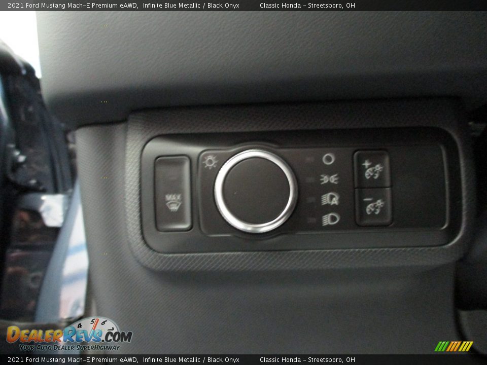2021 Ford Mustang Mach-E Premium eAWD Infinite Blue Metallic / Black Onyx Photo #32
