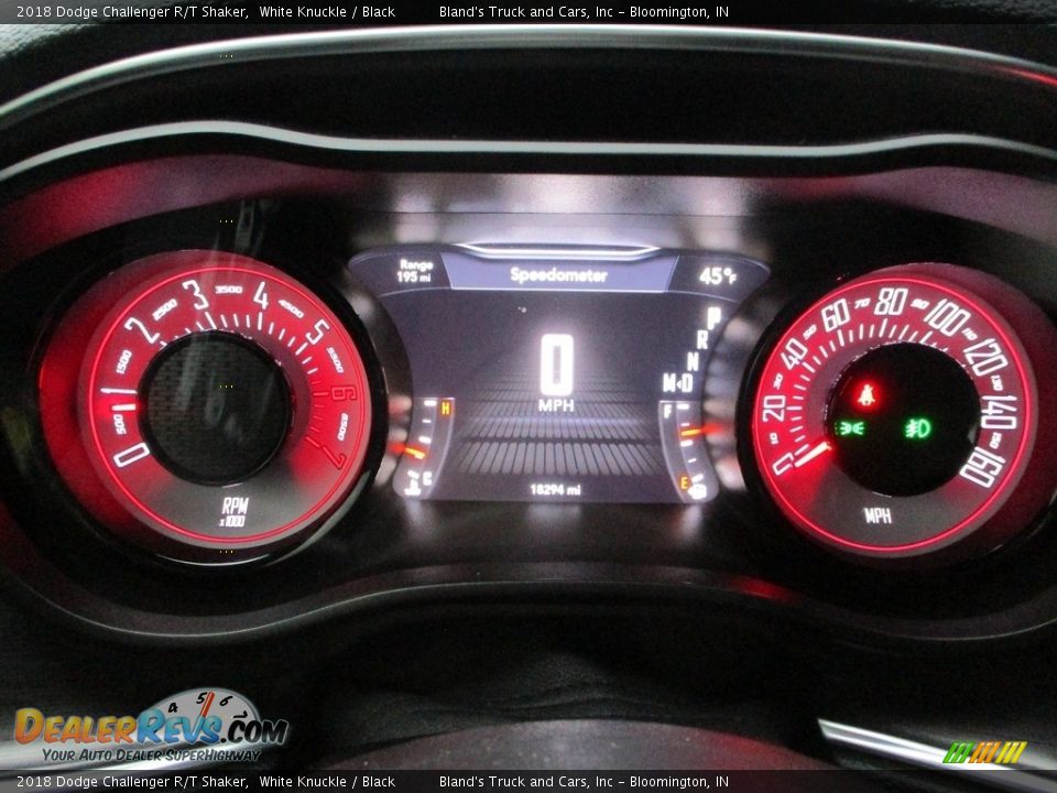 2018 Dodge Challenger R/T Shaker Gauges Photo #15