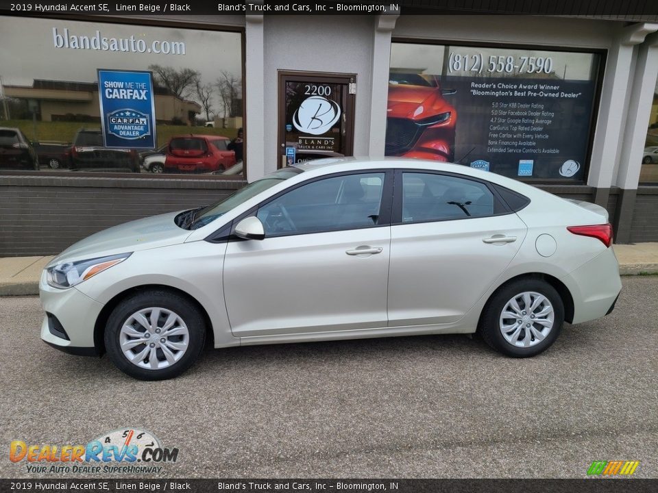 2019 Hyundai Accent SE Linen Beige / Black Photo #1