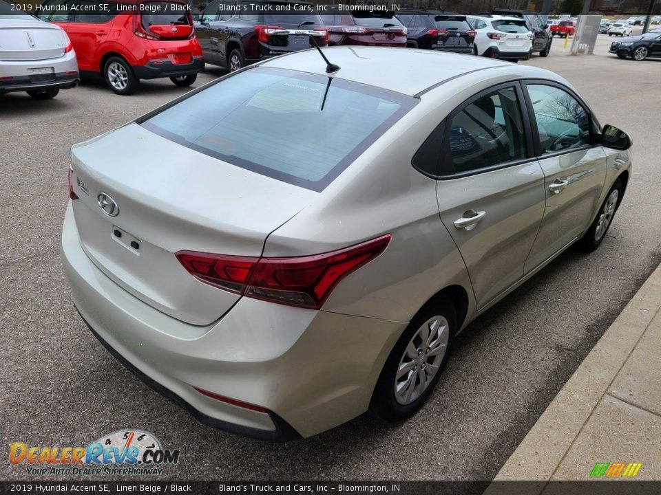 2019 Hyundai Accent SE Linen Beige / Black Photo #7