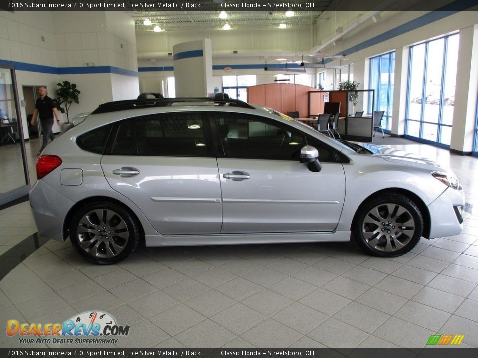 2016 Subaru Impreza 2.0i Sport Limited Ice Silver Metallic / Black Photo #4