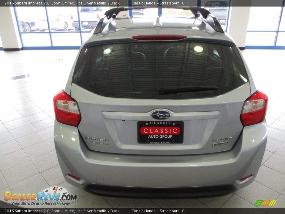 2016 Subaru Impreza 2.0i Sport Limited Ice Silver Metallic / Black Photo #8