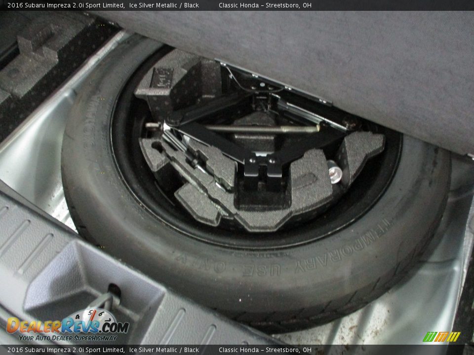 2016 Subaru Impreza 2.0i Sport Limited Ice Silver Metallic / Black Photo #14