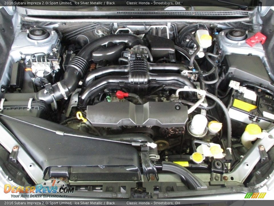 2016 Subaru Impreza 2.0i Sport Limited Ice Silver Metallic / Black Photo #15