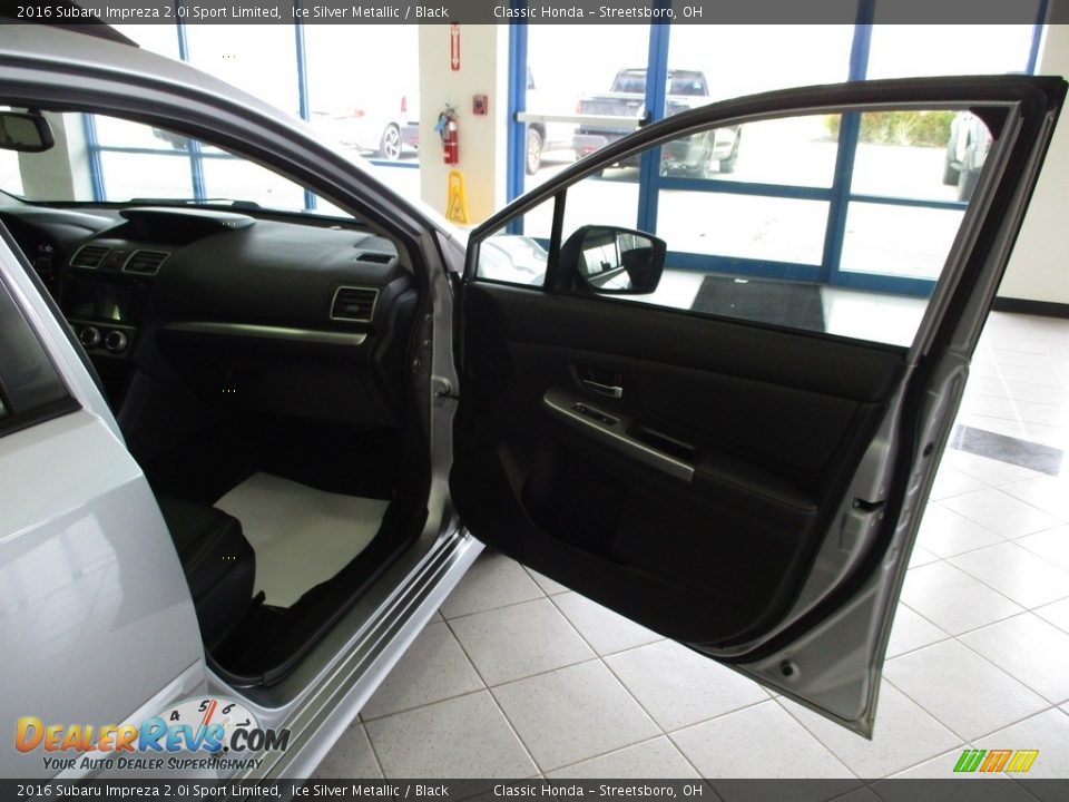 2016 Subaru Impreza 2.0i Sport Limited Ice Silver Metallic / Black Photo #16