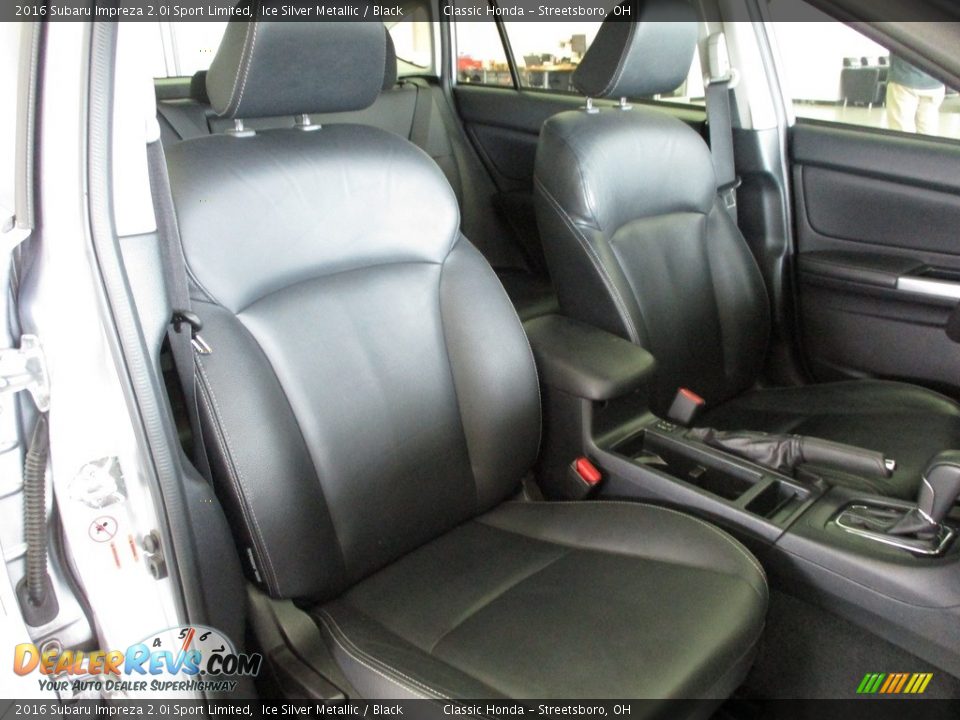 2016 Subaru Impreza 2.0i Sport Limited Ice Silver Metallic / Black Photo #18