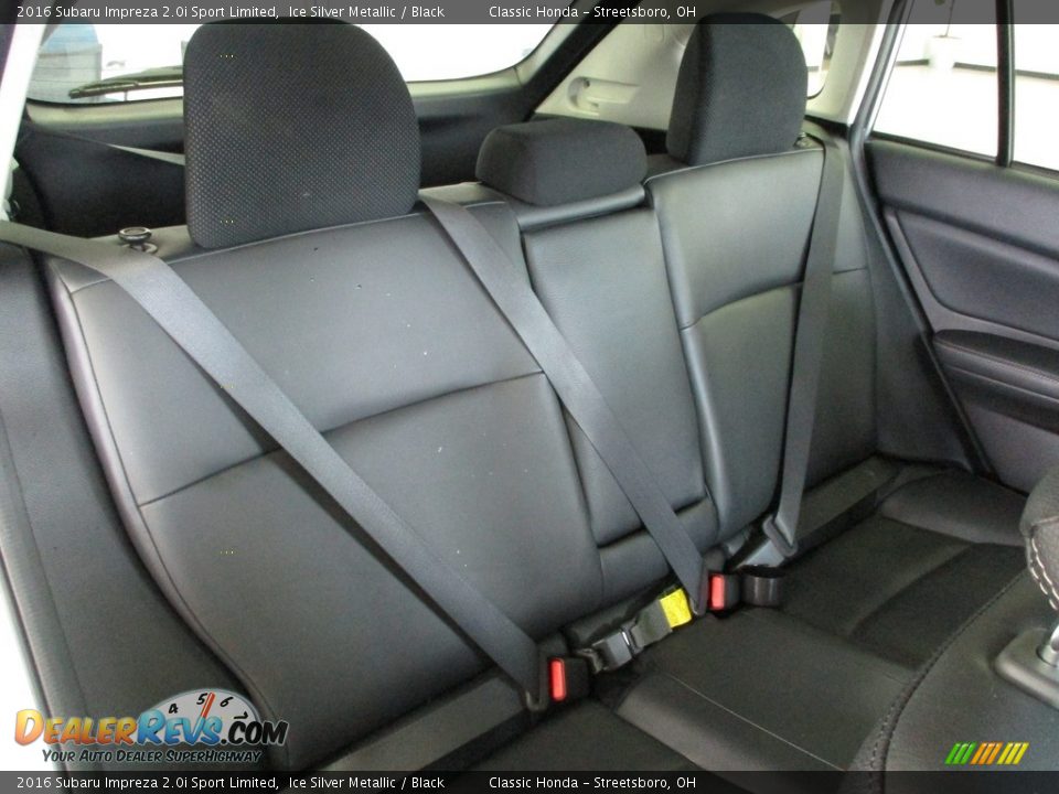 2016 Subaru Impreza 2.0i Sport Limited Ice Silver Metallic / Black Photo #22