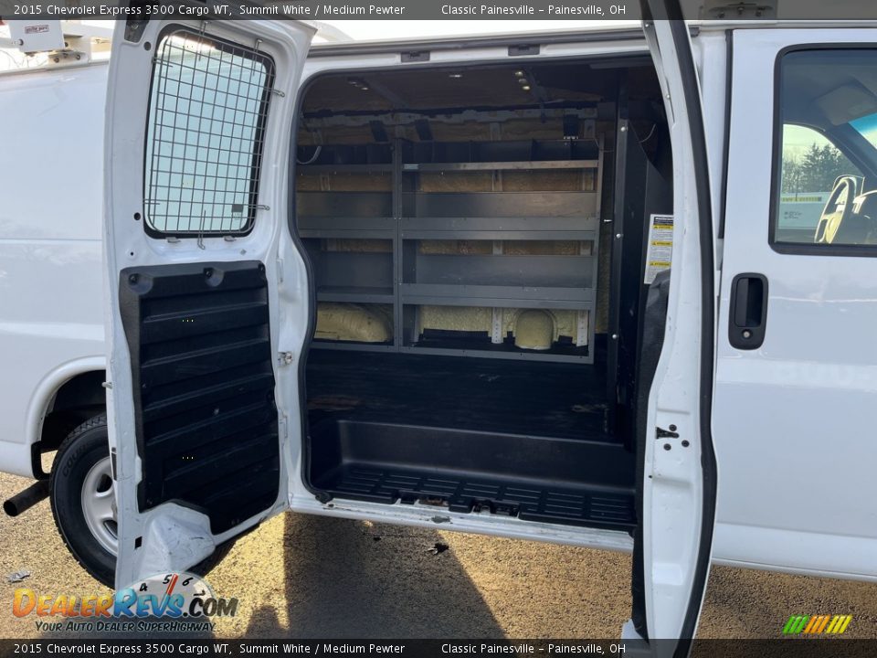 2015 Chevrolet Express 3500 Cargo WT Summit White / Medium Pewter Photo #14