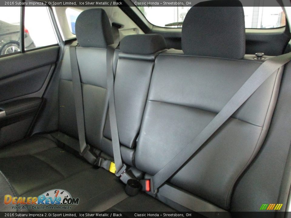 2016 Subaru Impreza 2.0i Sport Limited Ice Silver Metallic / Black Photo #25