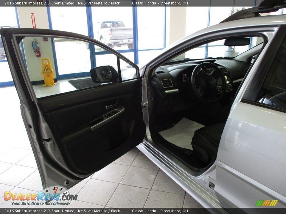 2016 Subaru Impreza 2.0i Sport Limited Ice Silver Metallic / Black Photo #26