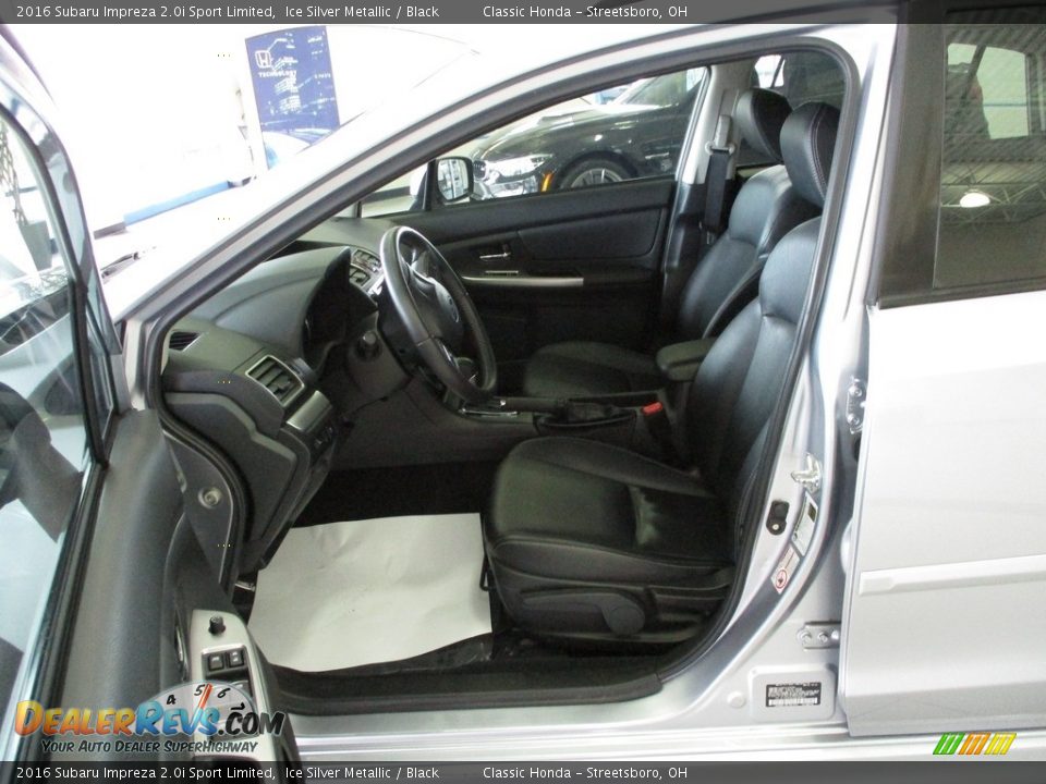 2016 Subaru Impreza 2.0i Sport Limited Ice Silver Metallic / Black Photo #27