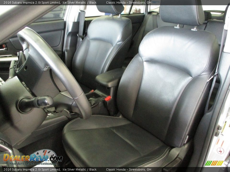 2016 Subaru Impreza 2.0i Sport Limited Ice Silver Metallic / Black Photo #28