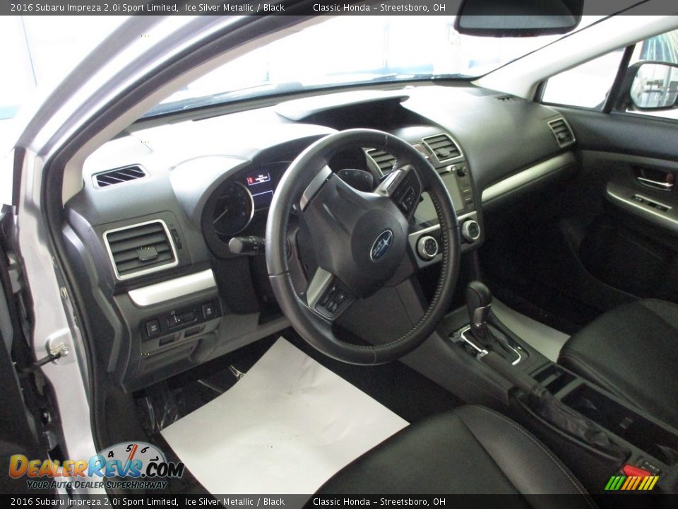 2016 Subaru Impreza 2.0i Sport Limited Ice Silver Metallic / Black Photo #29
