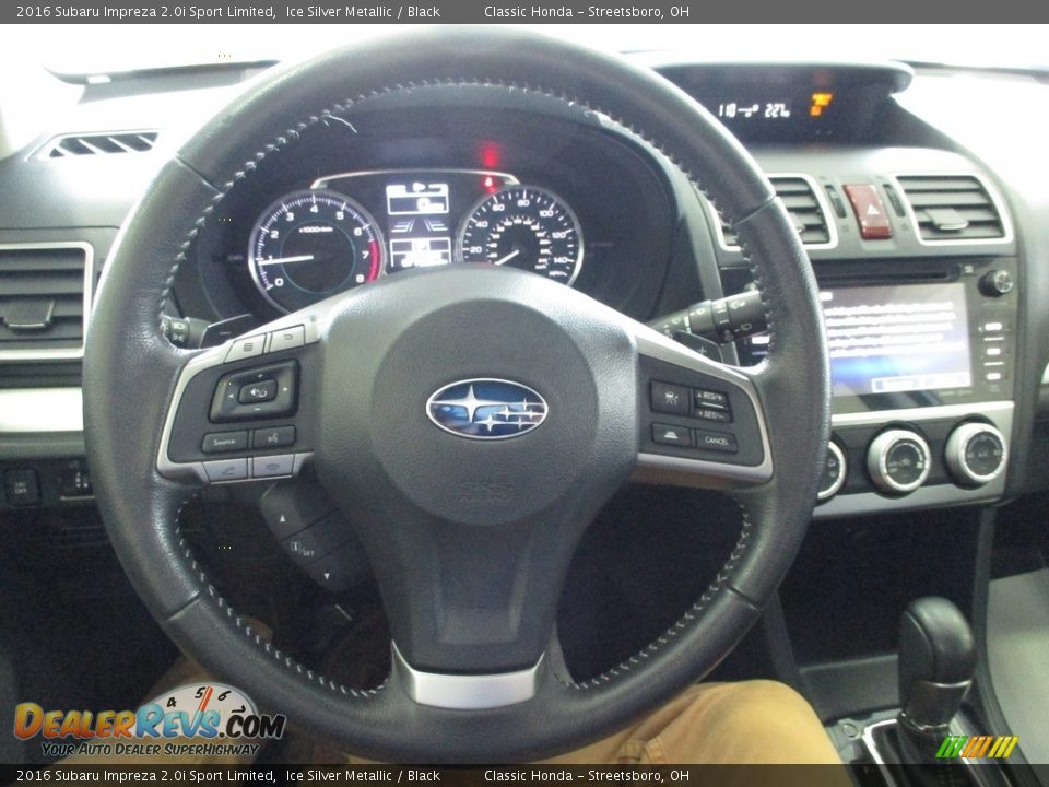 2016 Subaru Impreza 2.0i Sport Limited Ice Silver Metallic / Black Photo #30