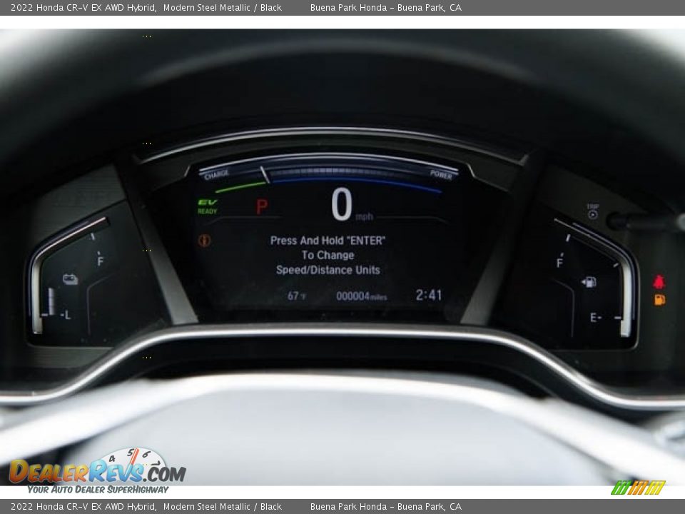 2022 Honda CR-V EX AWD Hybrid Gauges Photo #16