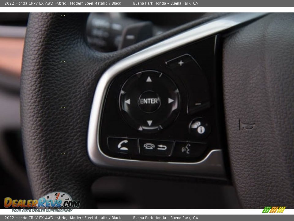 2022 Honda CR-V EX AWD Hybrid Steering Wheel Photo #18