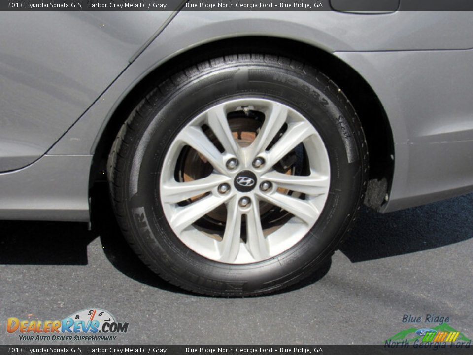 2013 Hyundai Sonata GLS Harbor Gray Metallic / Gray Photo #9