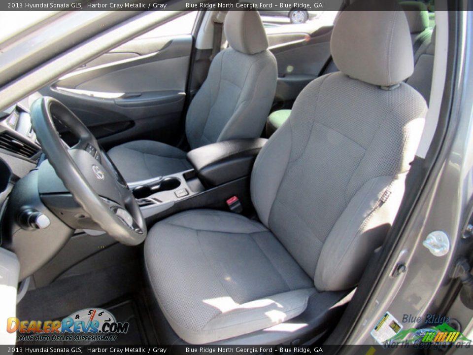 2013 Hyundai Sonata GLS Harbor Gray Metallic / Gray Photo #11