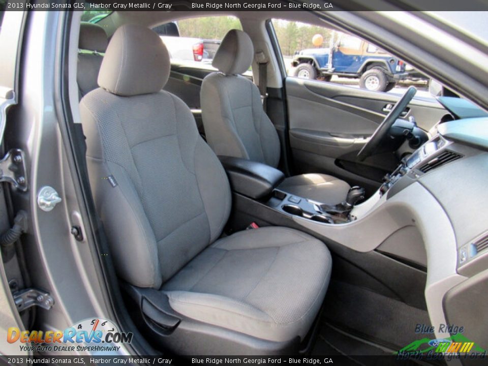 2013 Hyundai Sonata GLS Harbor Gray Metallic / Gray Photo #12