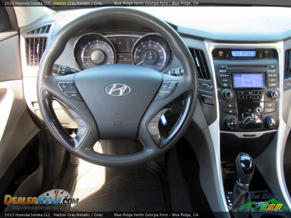 2013 Hyundai Sonata GLS Harbor Gray Metallic / Gray Photo #14