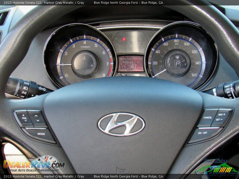 2013 Hyundai Sonata GLS Harbor Gray Metallic / Gray Photo #16