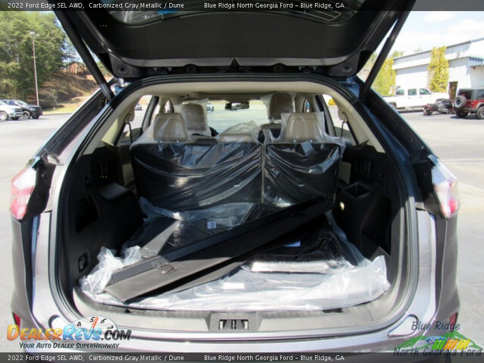 2022 Ford Edge SEL AWD Carbonized Gray Metallic / Dune Photo #14