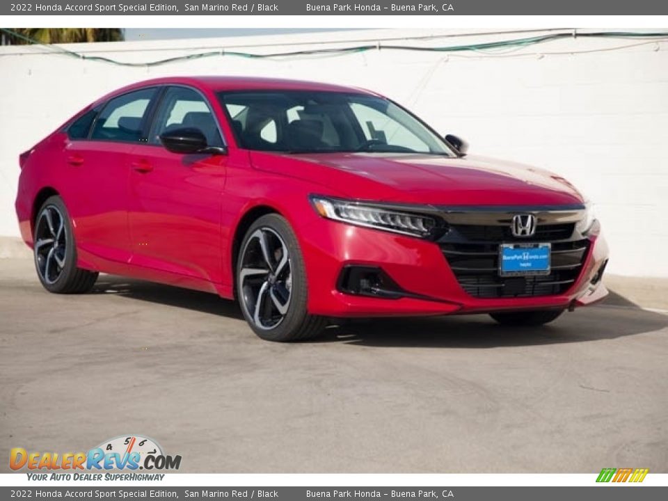 Front 3/4 View of 2022 Honda Accord Sport Special Edition Photo #1