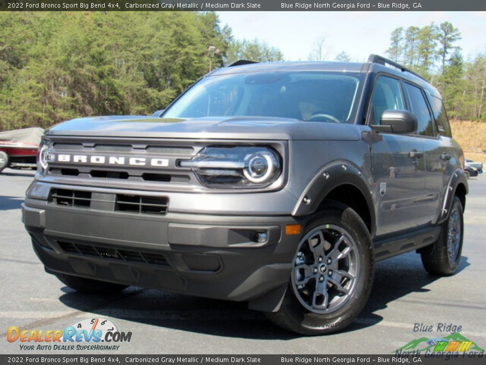 2022 Ford Bronco Sport Big Bend 4x4 Carbonized Gray Metallic / Medium Dark Slate Photo #1