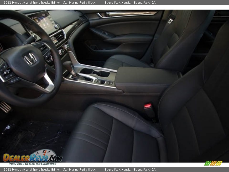 Black Interior - 2022 Honda Accord Sport Special Edition Photo #15