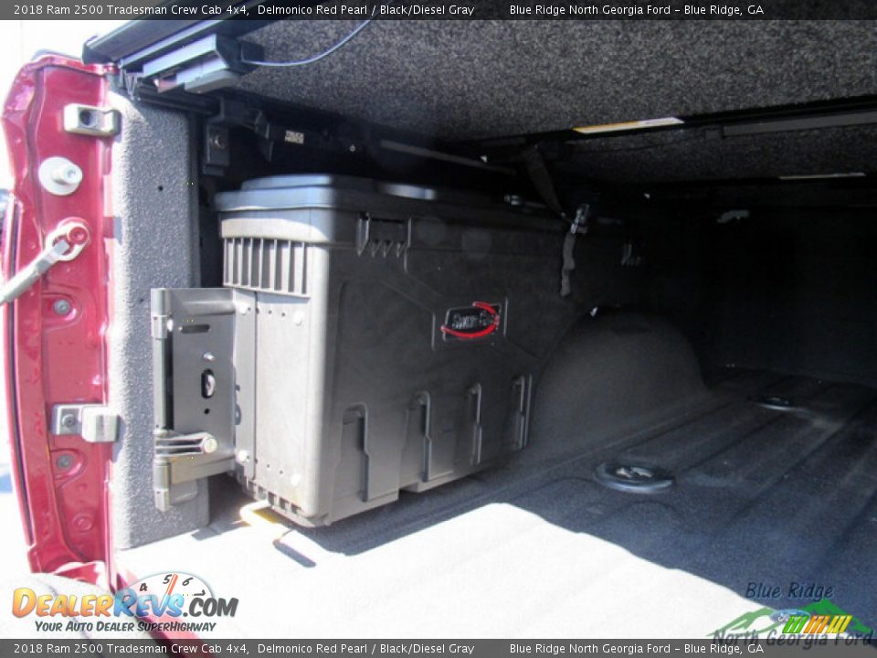 2018 Ram 2500 Tradesman Crew Cab 4x4 Delmonico Red Pearl / Black/Diesel Gray Photo #16