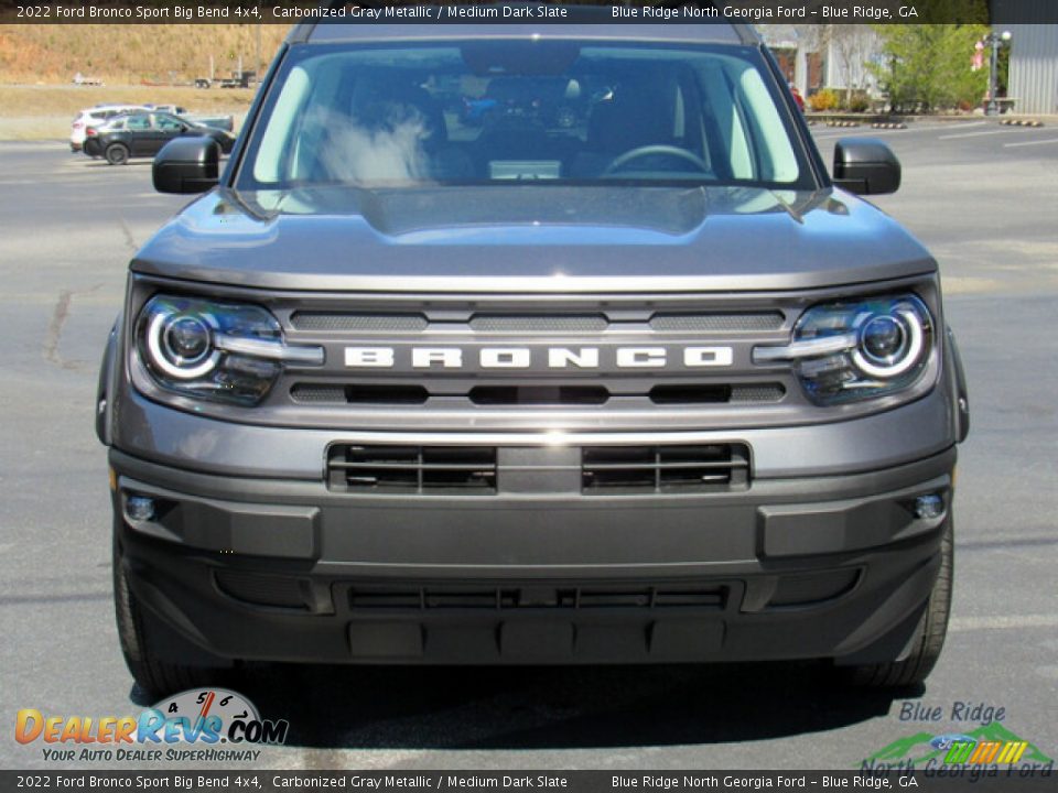 2022 Ford Bronco Sport Big Bend 4x4 Carbonized Gray Metallic / Medium Dark Slate Photo #8