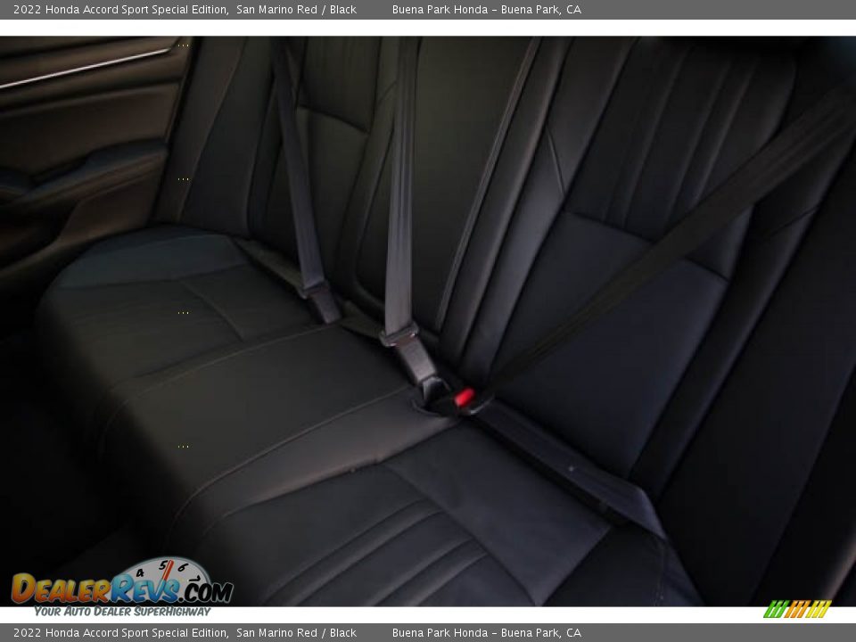 Rear Seat of 2022 Honda Accord Sport Special Edition Photo #25